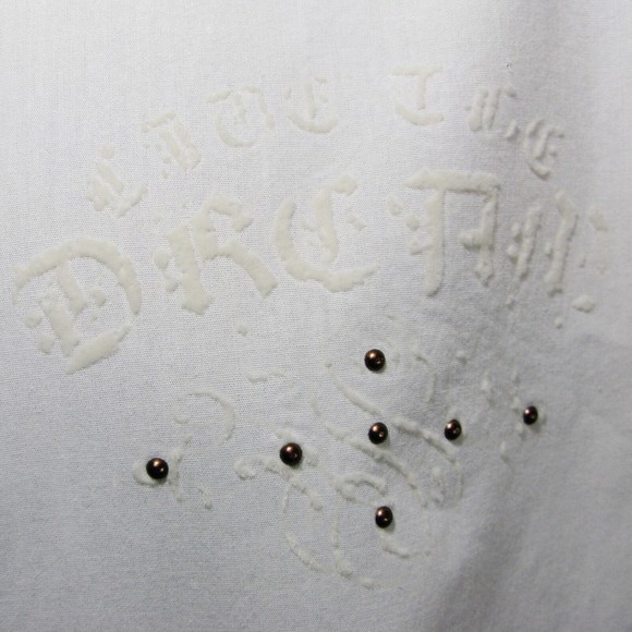 LL Cool J Men's Dress Shirt Cotton Long Sleeve Live The Dream Size Large - Picture 3 of 7